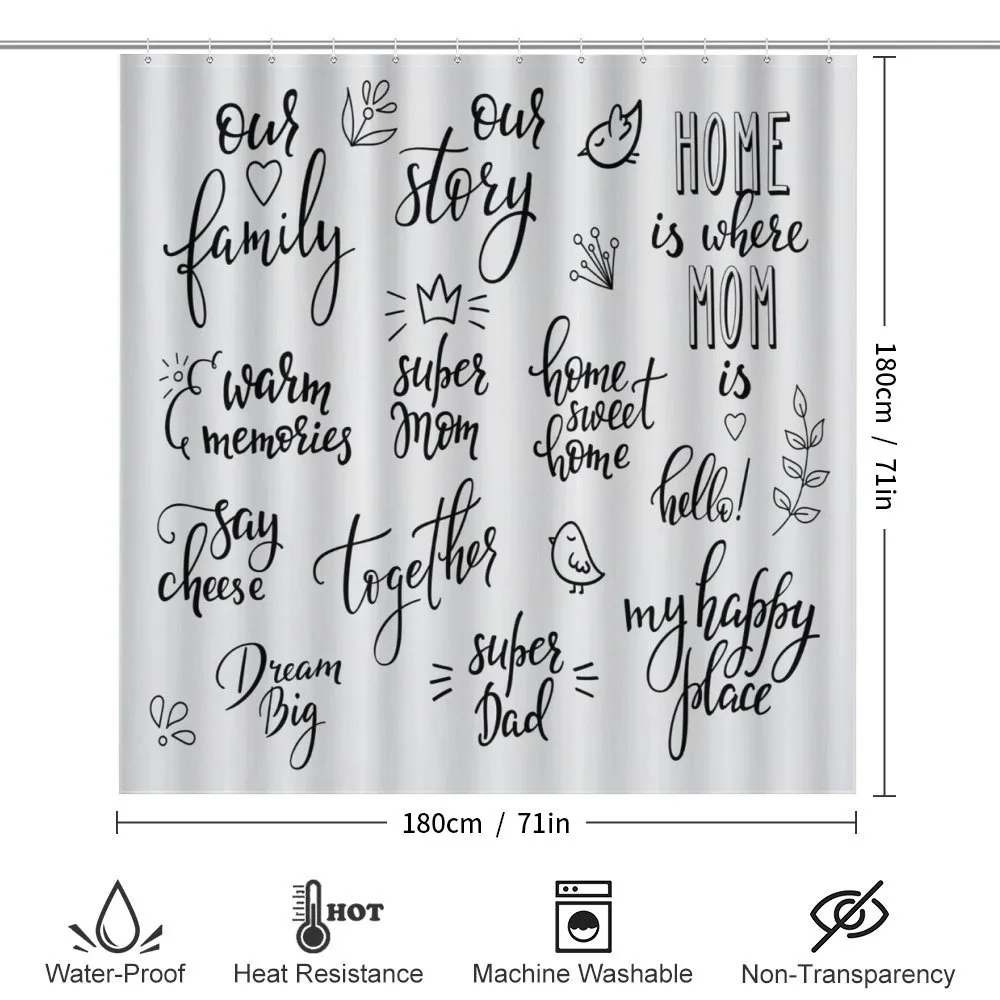 Family Lettering — Detail 2