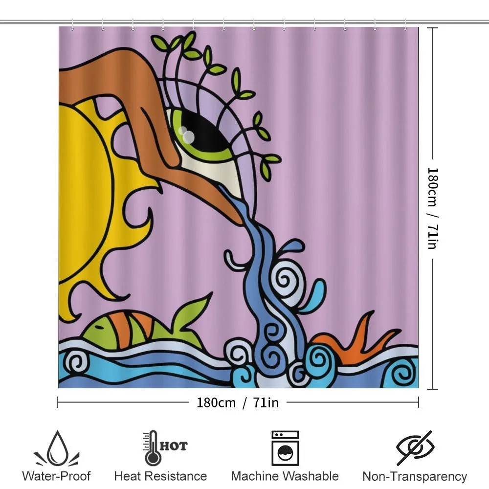 Fantasy Sun Waterfall — Detail 2