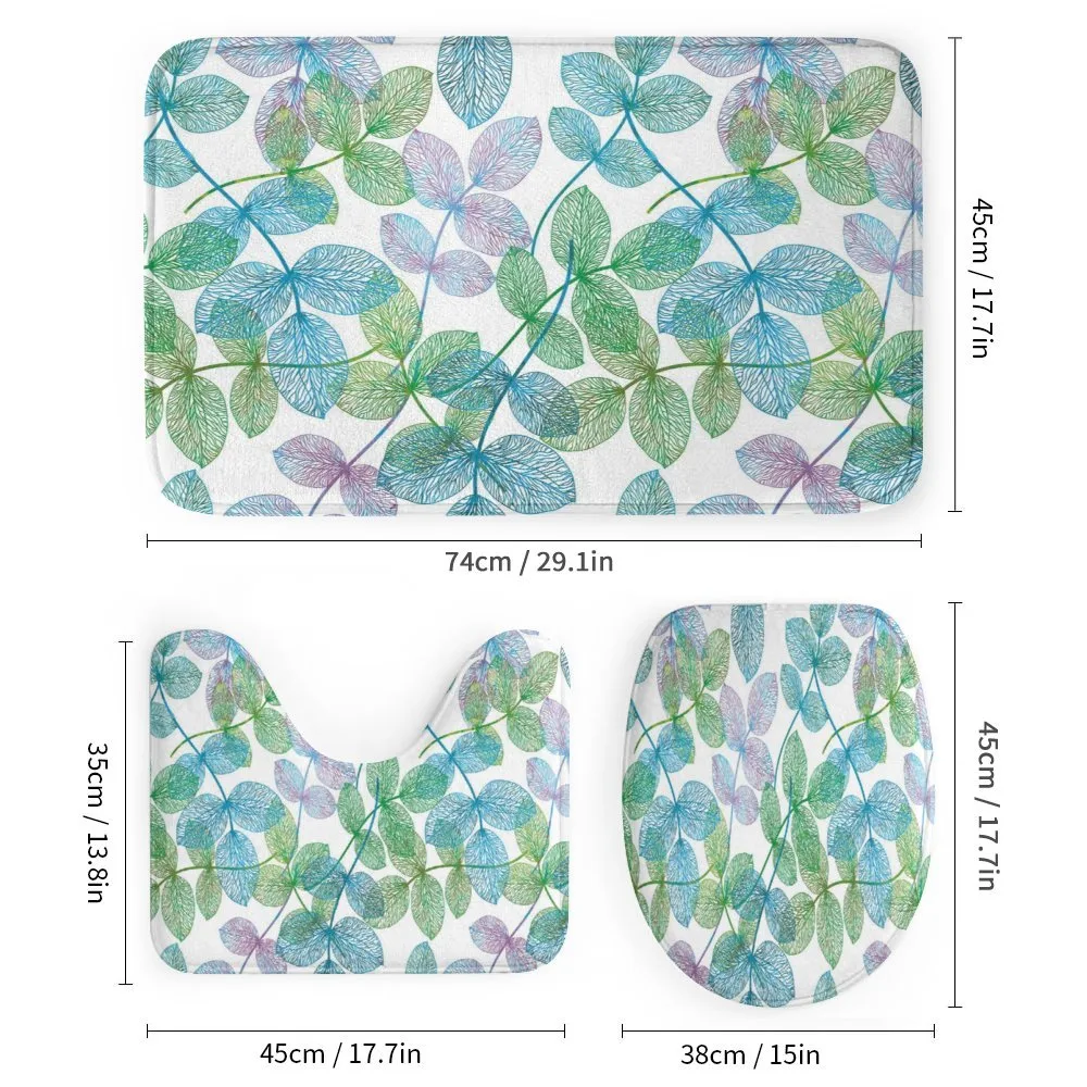 Flowers Leaves Ivy Ombre — Detail 1