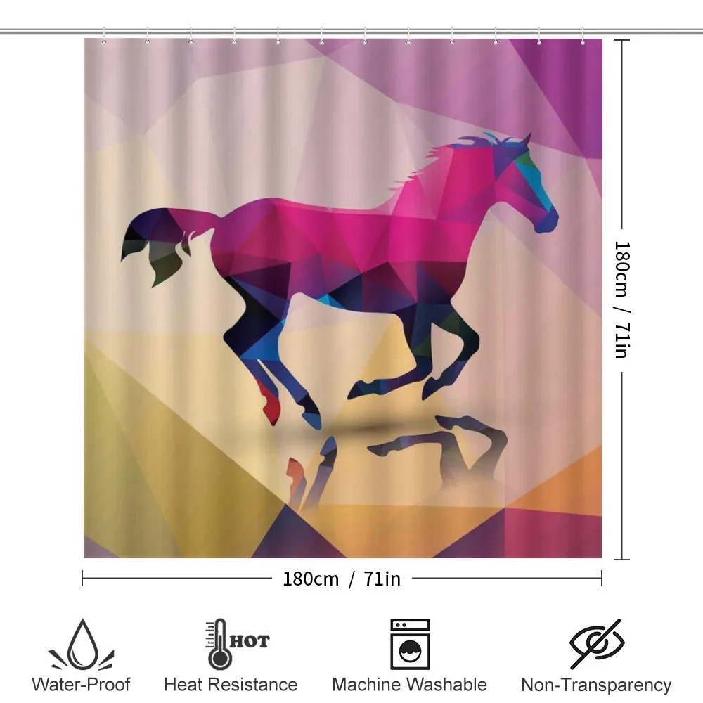 Geometric Horse Animal — Detail 2