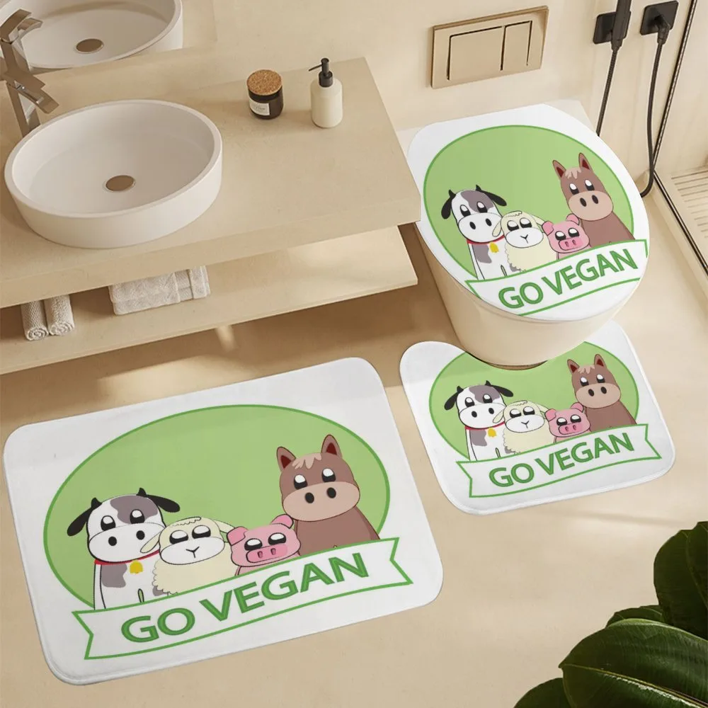 Go Vegan Slogan Animals — Detail 5