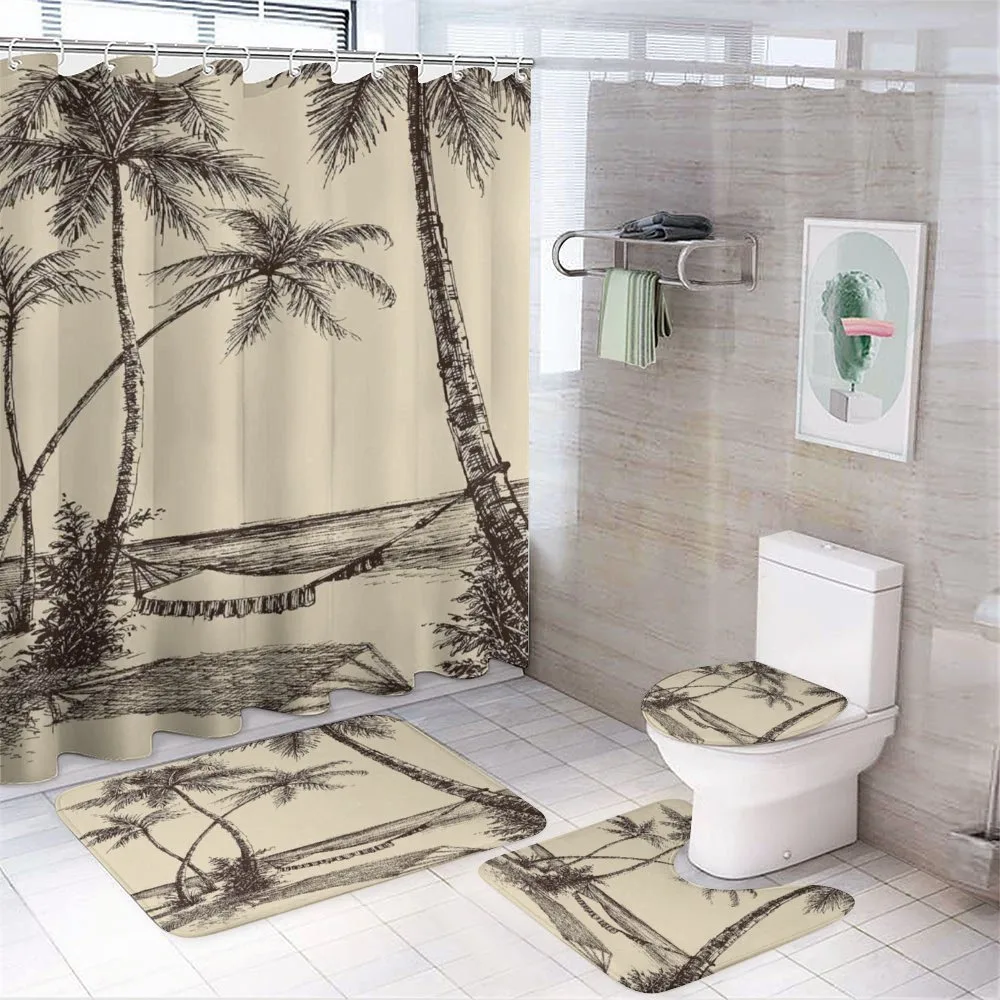 Hammock on Sandy Beach — Your design
