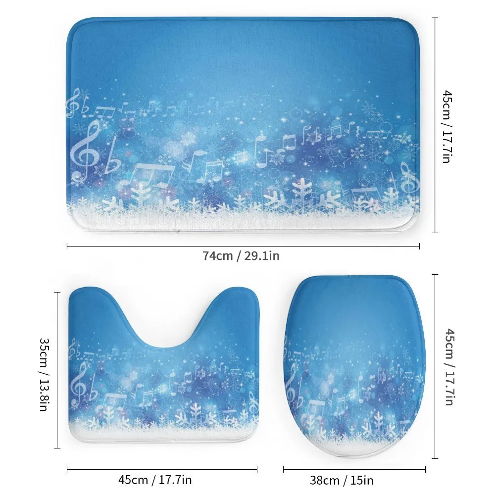 Music Notes Snowflakes — Detail 1