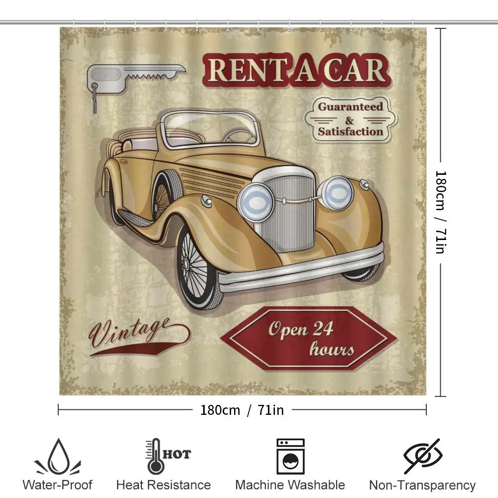 Old Car Poster Effect — Detail 2