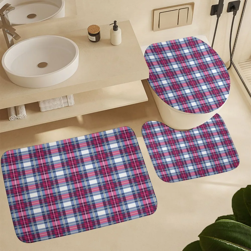 Pink and Blue Tartan — Detail 5