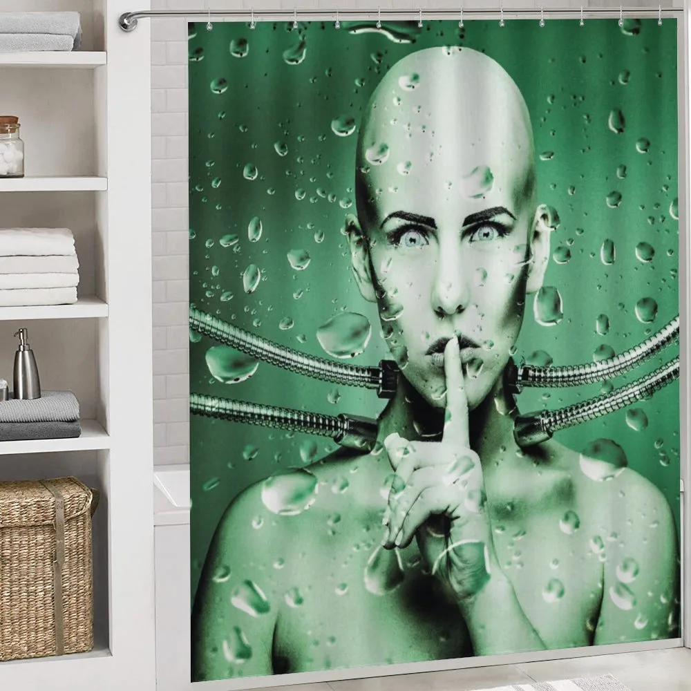 Robot Girl in Glass — Detail 4