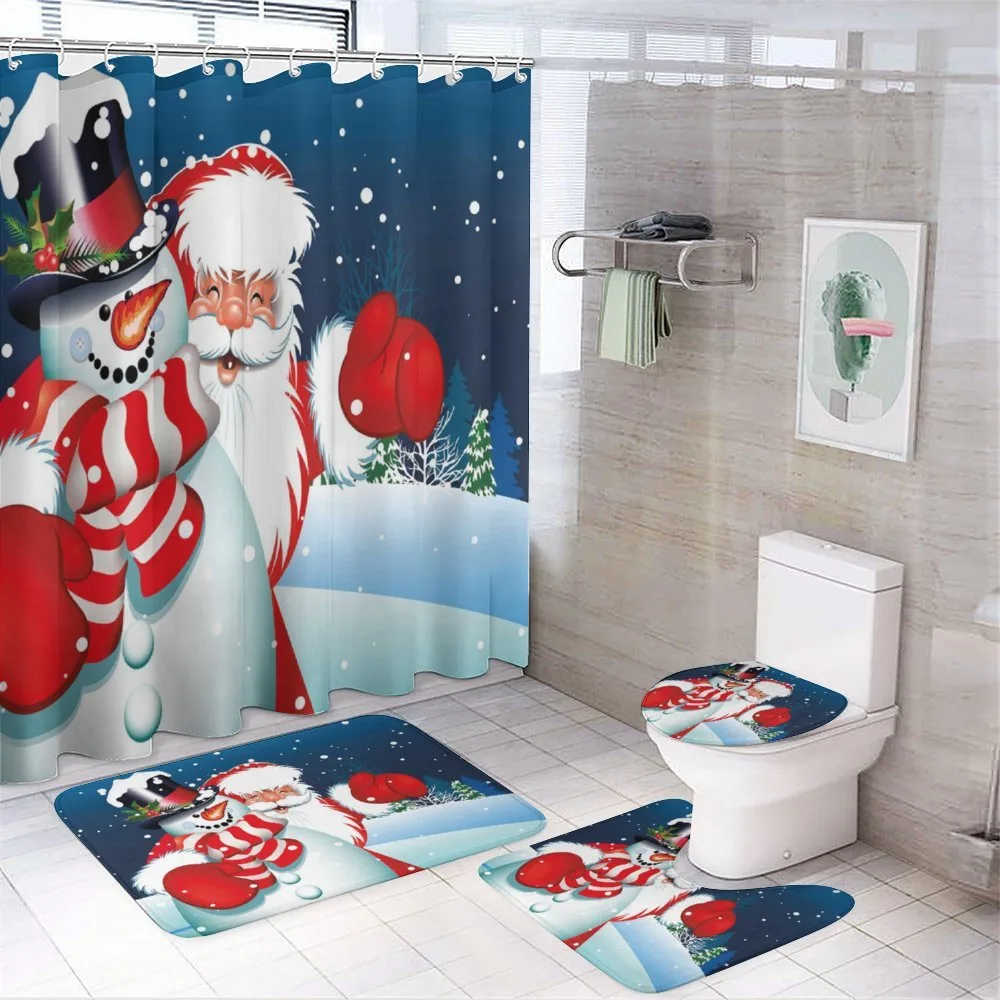 Santa Snowman Hug — Your design