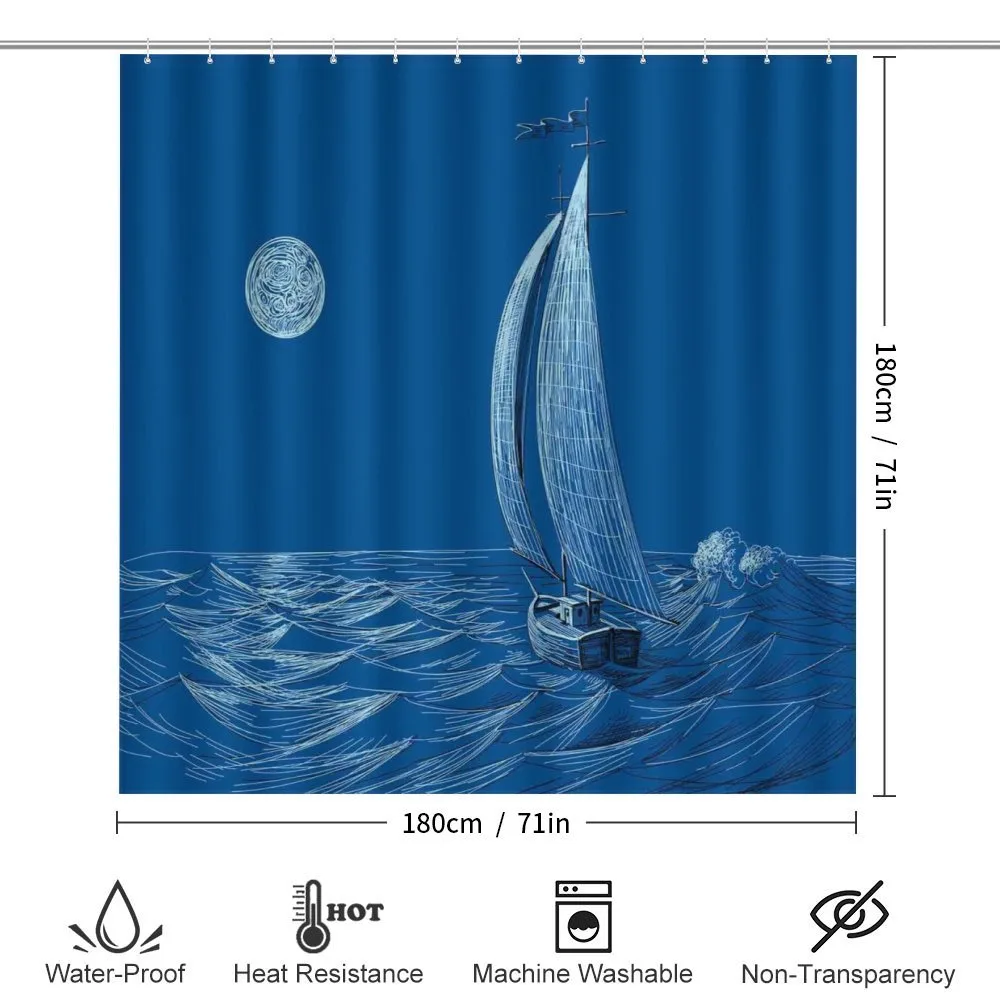 Ship on Ocean Moon — Detail 2
