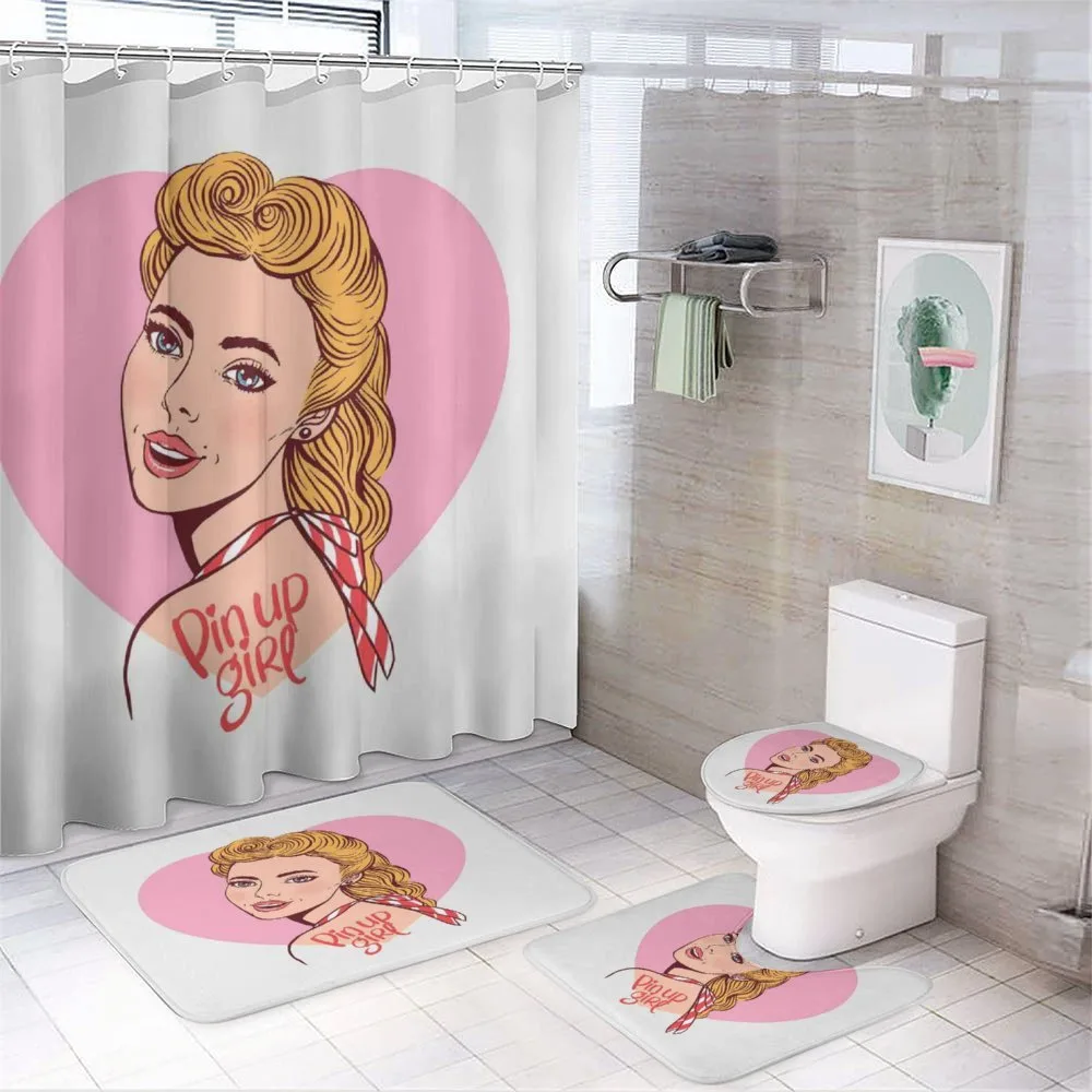 Smiling Blonde Girl — Your design