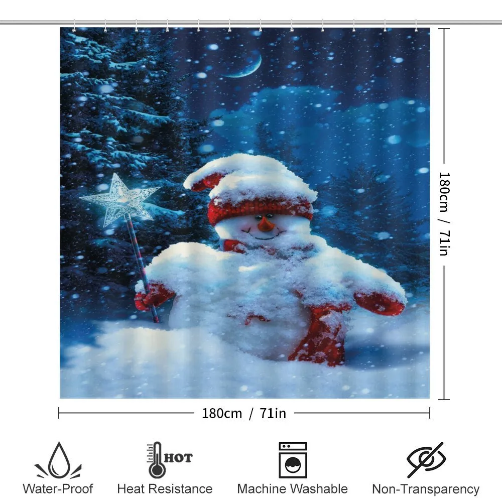 Snowman Magic Wand — Detail 2