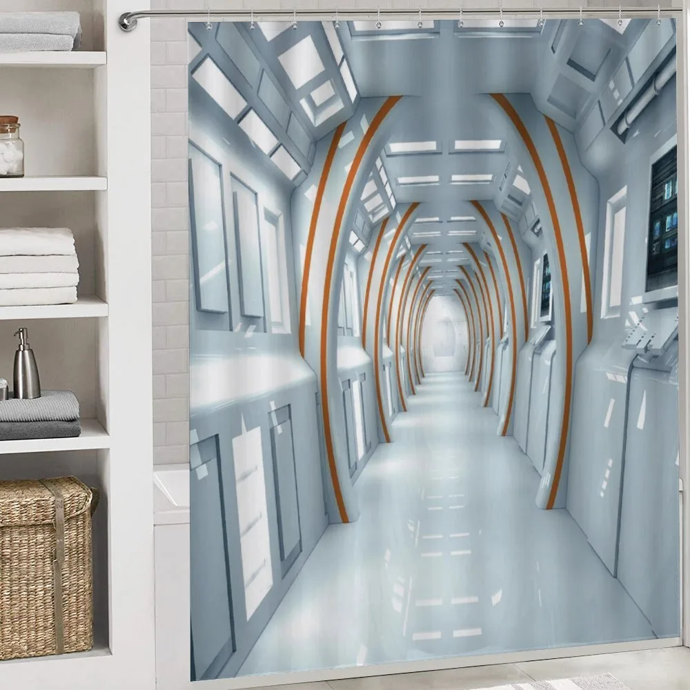 Spaceship Hallway — Detail 4