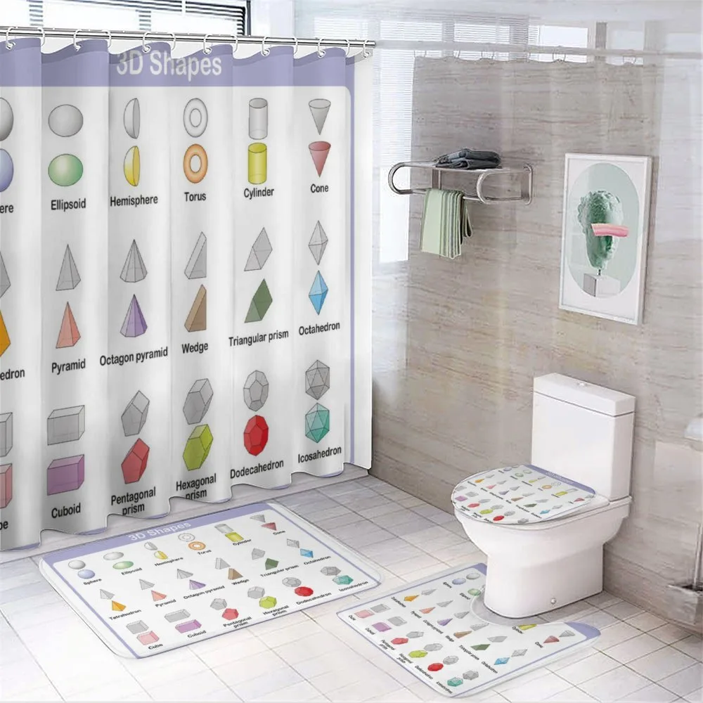 3D Shapes School Theme — Your design
