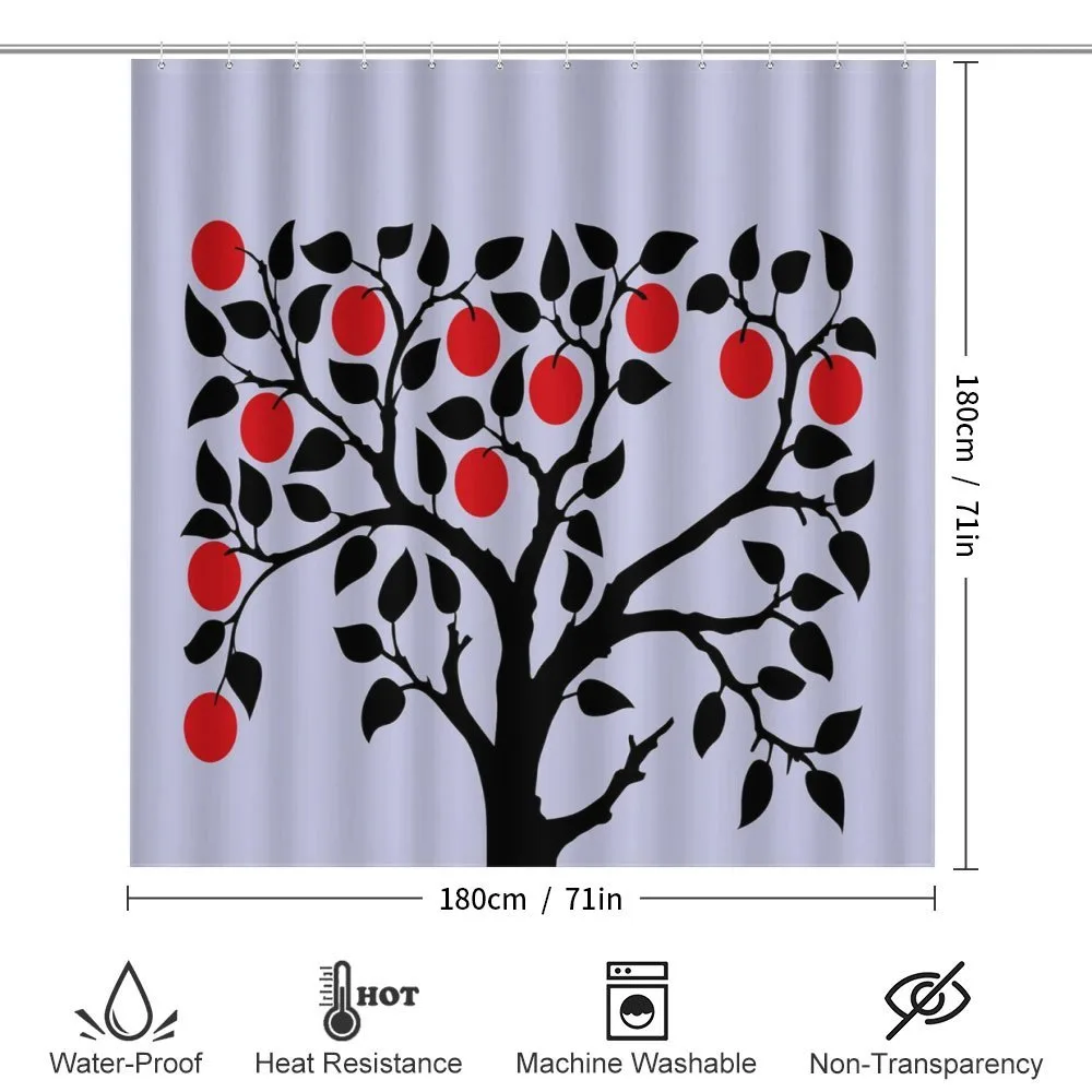 Black Tree Ripe Fruit Art — Detail 2