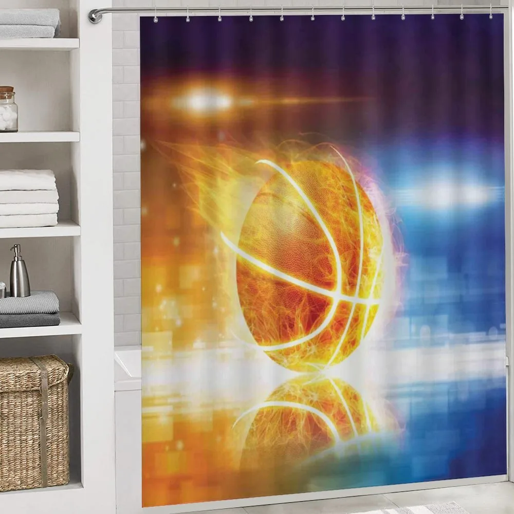 Burning Basketball Art — Detail 4