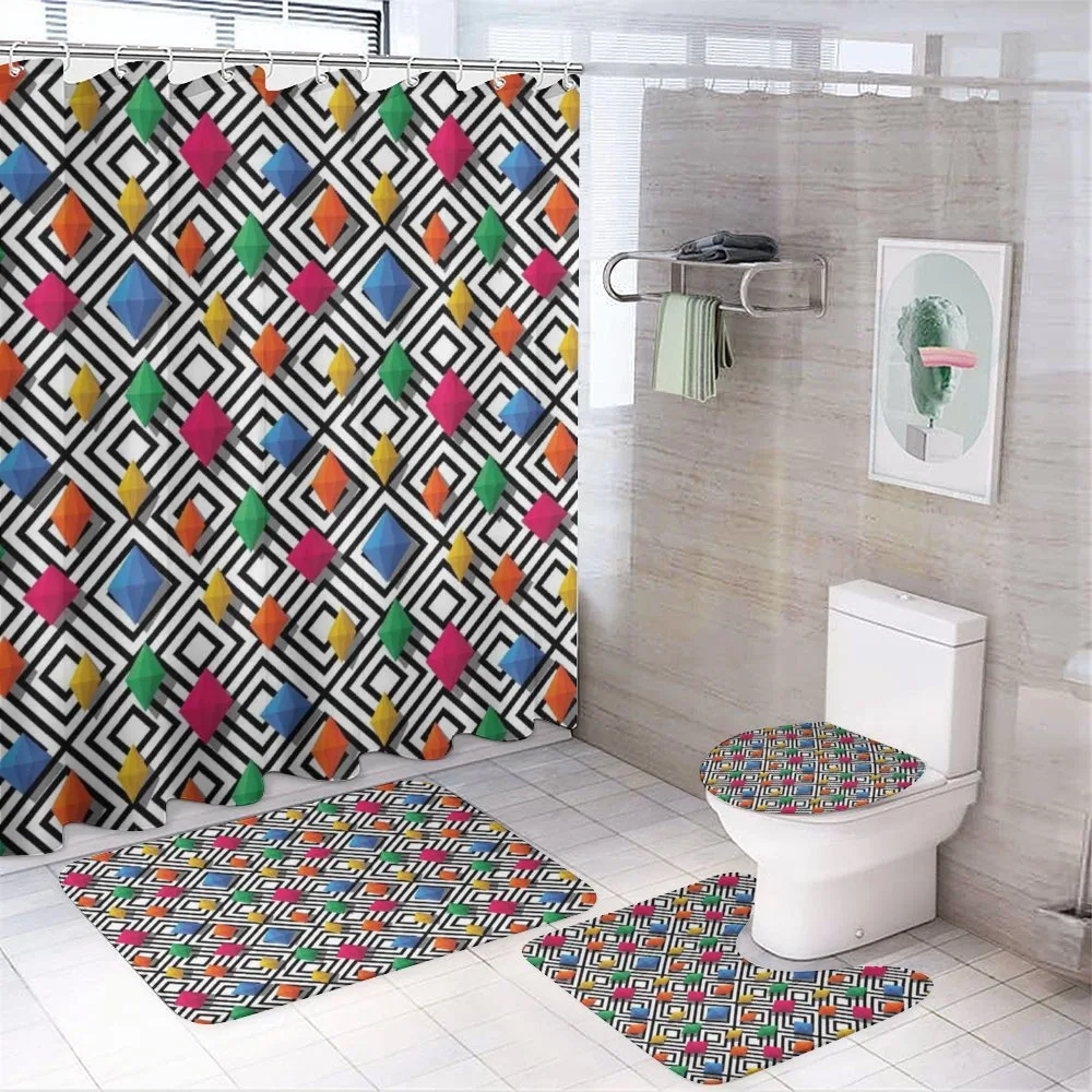 Colorful 3D Shapes — Your design