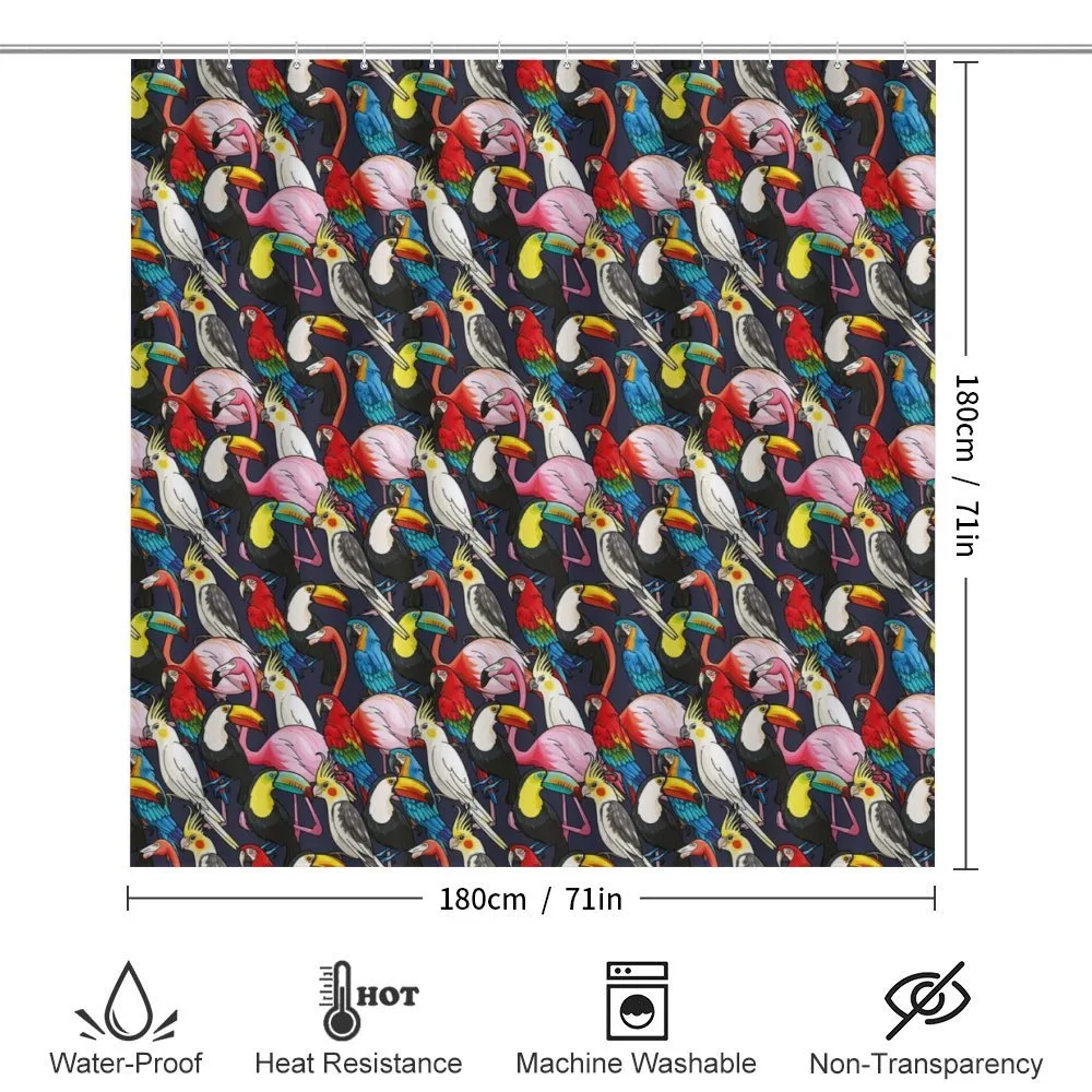 Colorful Exotic Birds — Detail 2