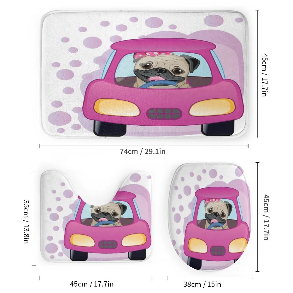 Dog Driving on Car — Detail 1