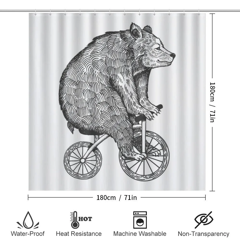Funny Circus Bear Art — Detail 2