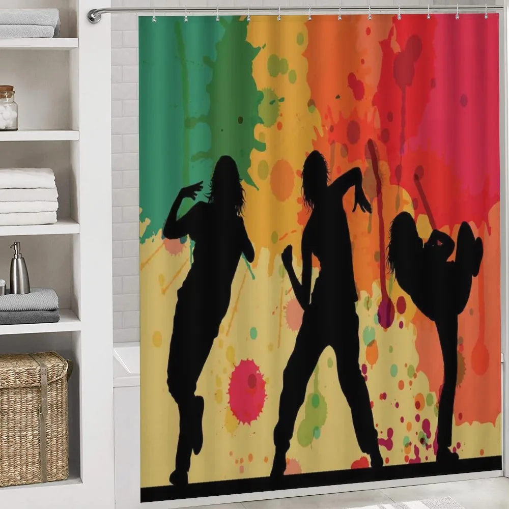 Girl Dancers Silhouette — Detail 4