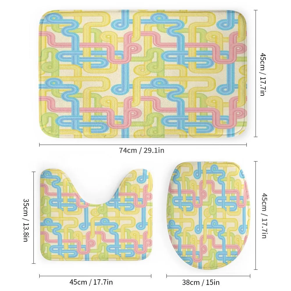 Labyrinth Pastel Color — Detail 1