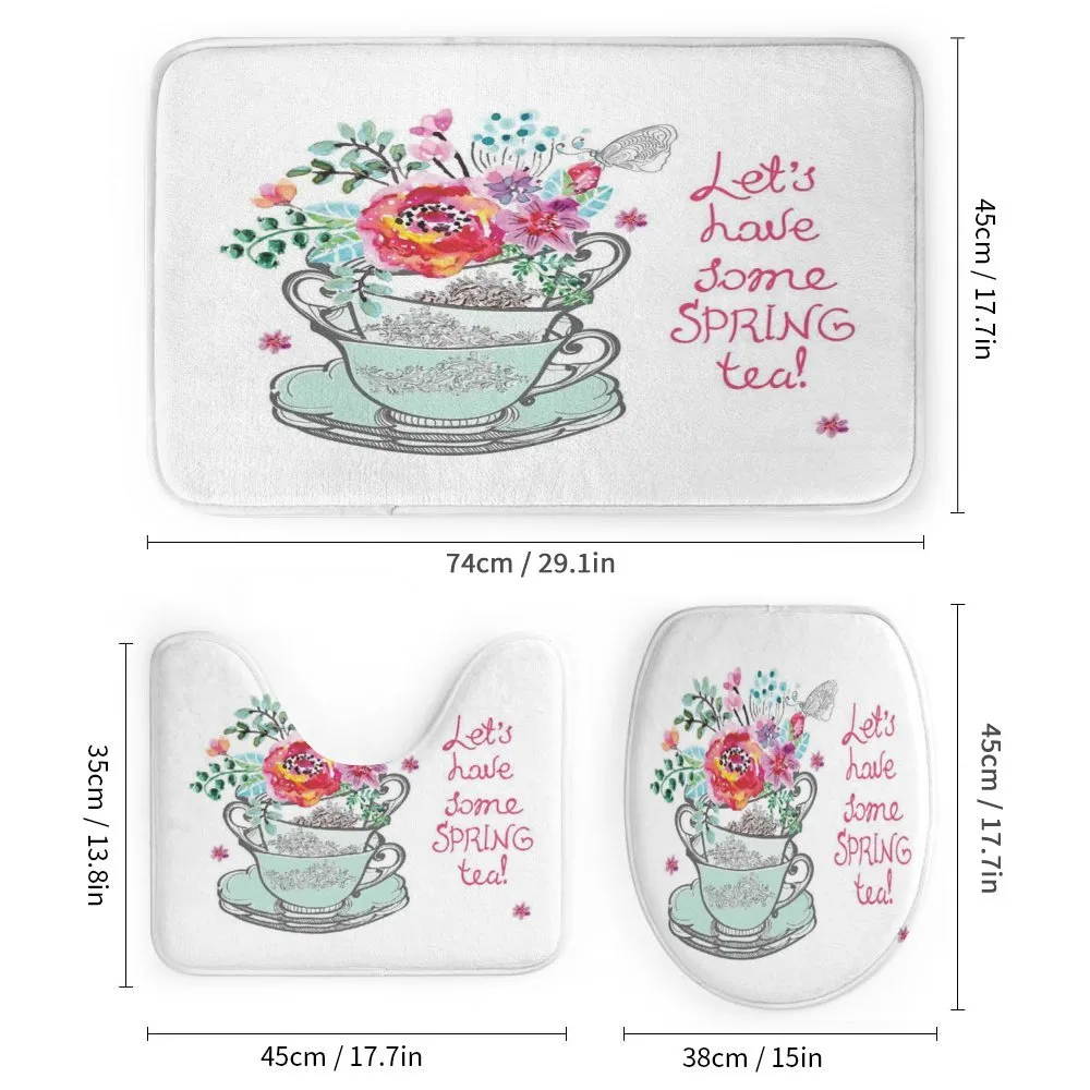 Lets Have Some Spring Tea Text — Detail 1