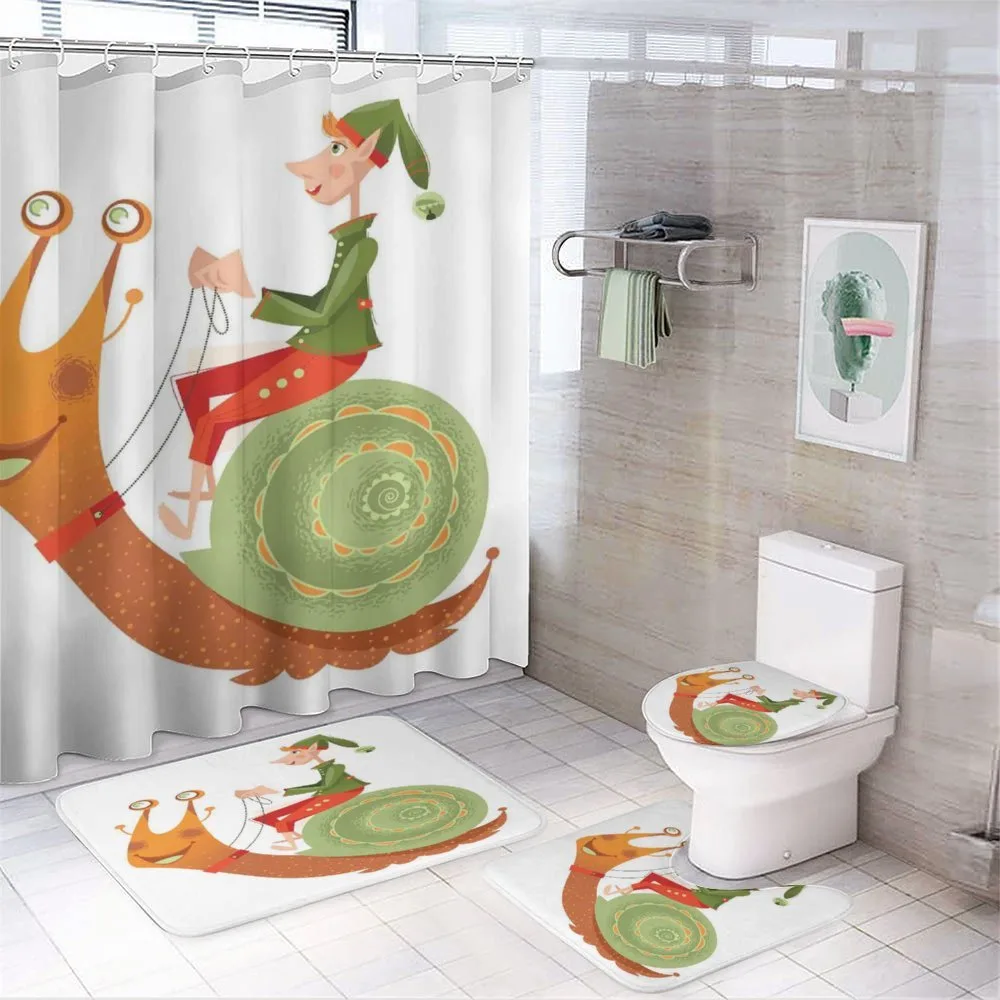 Little Elf Riding a Snail — Your design
