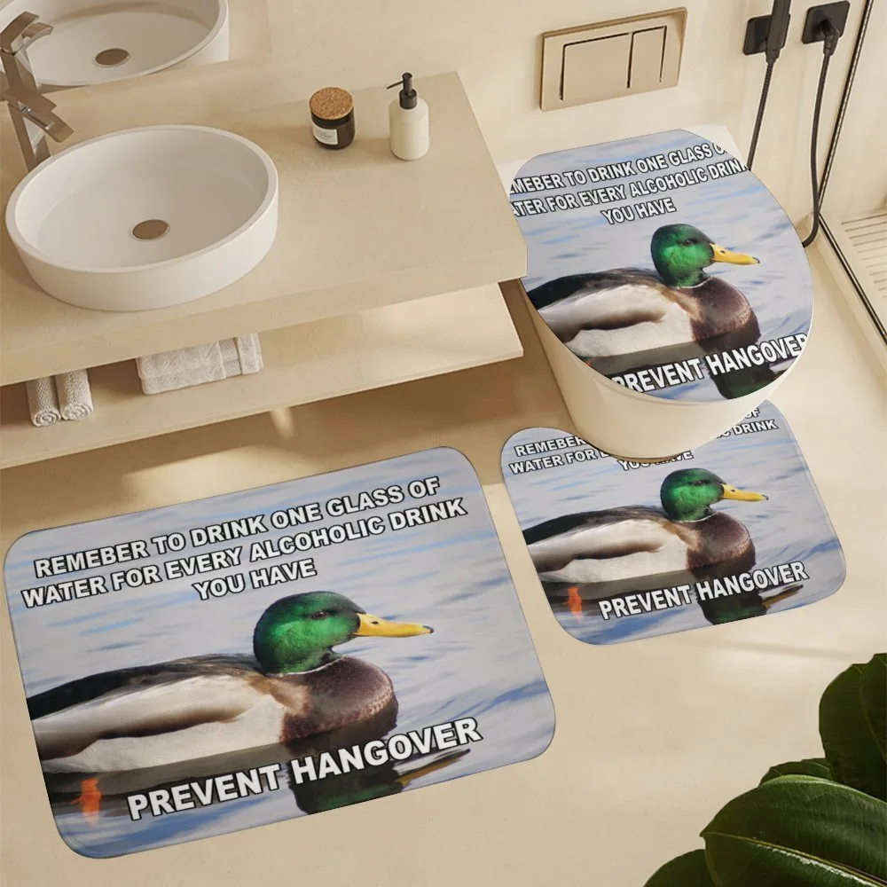 Mallard Duck with Words — Detail 5