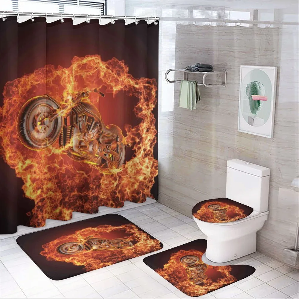 Motorbike in Fire — Your design