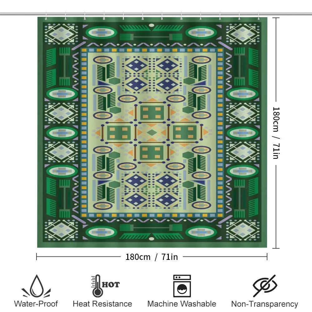 Oriental Shapes Pattern — Detail 2