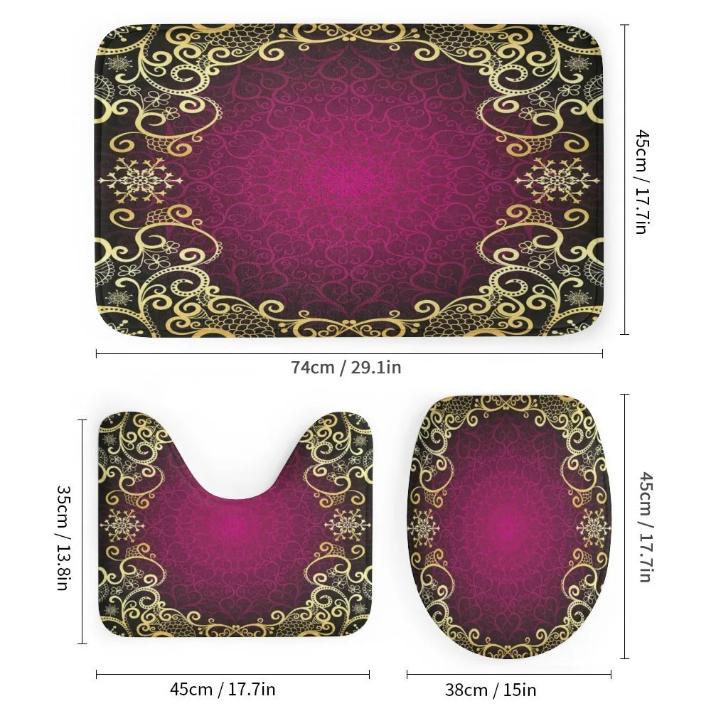 Purple Frame Curls — Detail 1