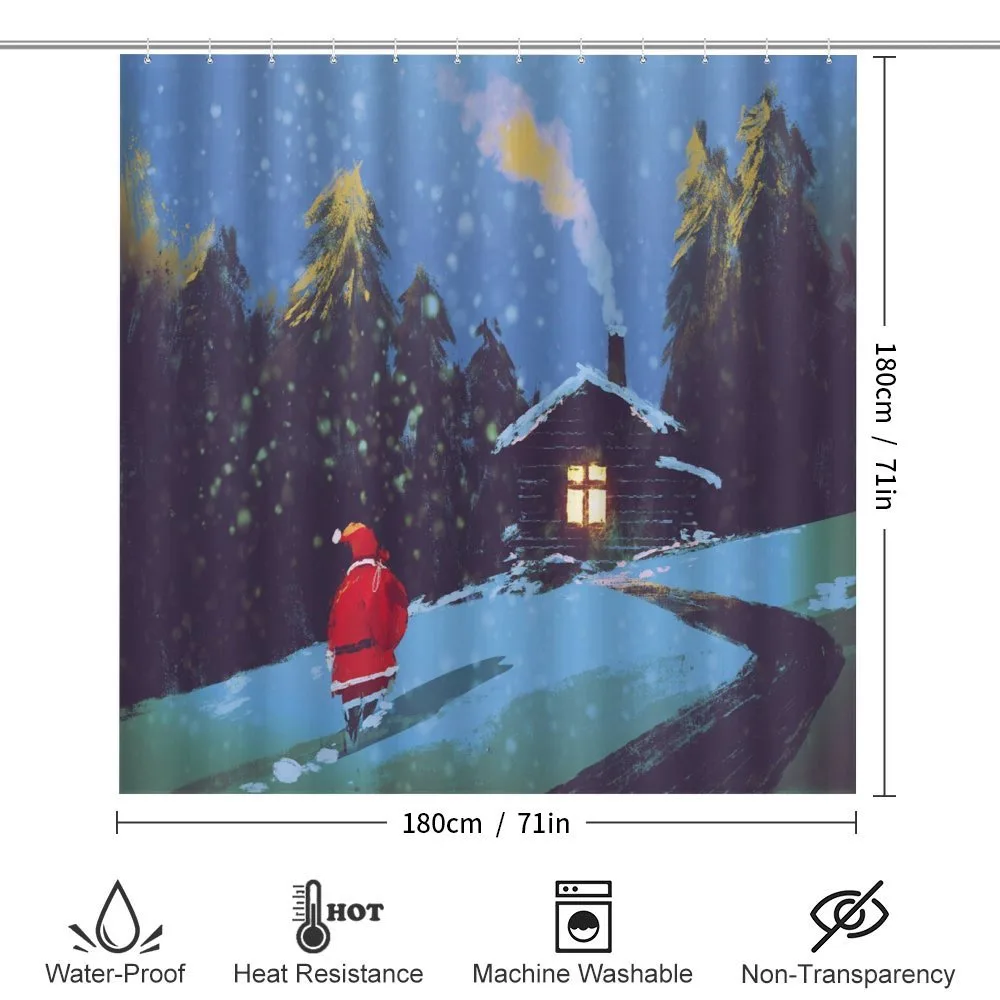 Santa Claus in Mountain — Detail 2