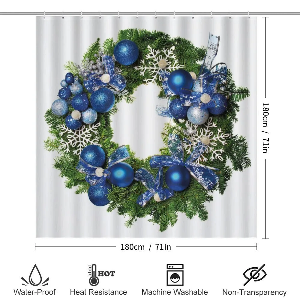 Snowflakes Wreath Ornate — Detail 2