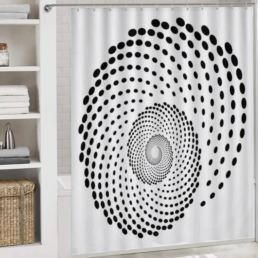 Spiral Monochrome Black — Detail 4