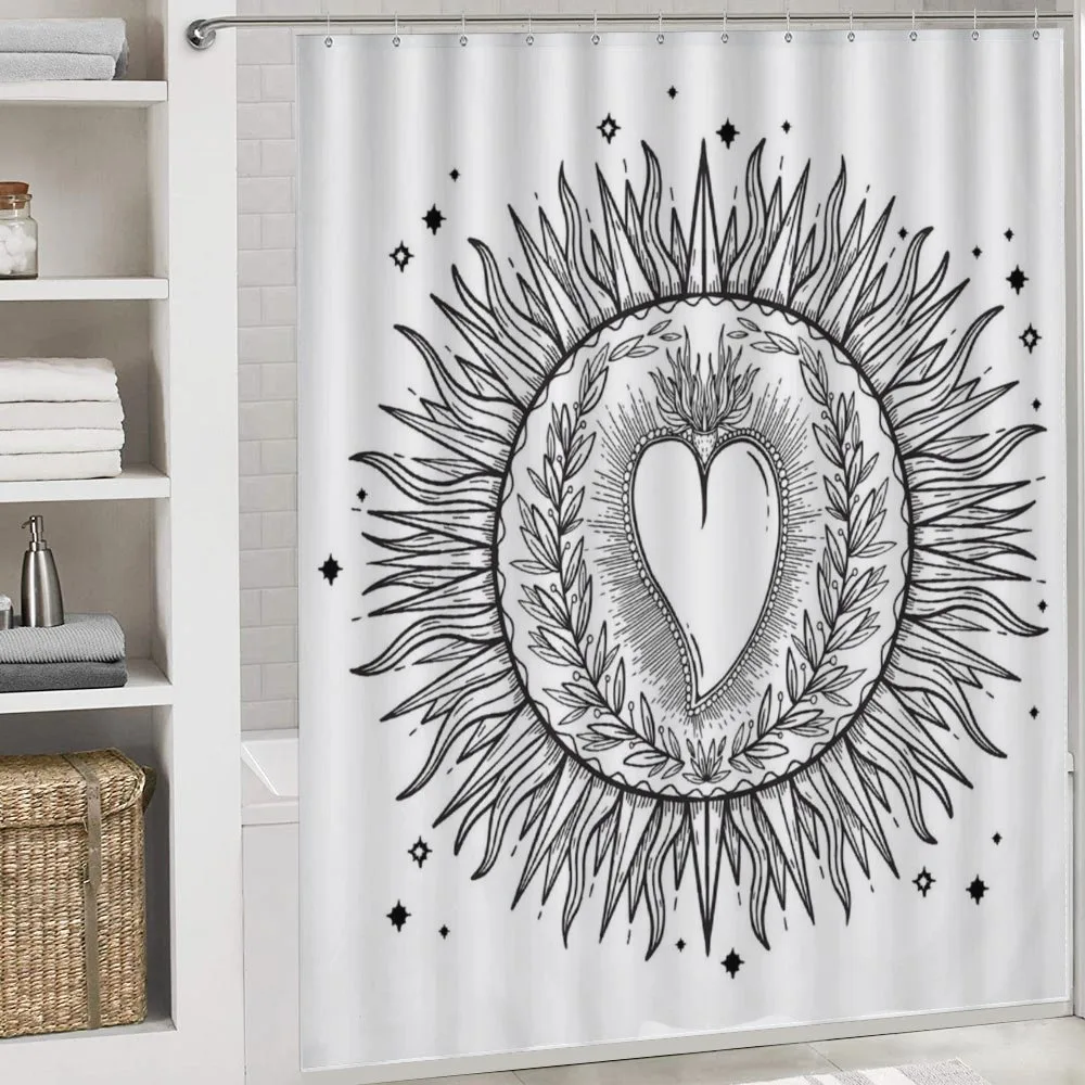 Sun with Heart Art — Detail 4