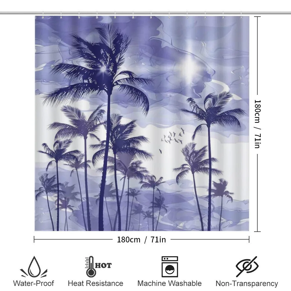 Tropic Palm Tree Sunny Day — Detail 2