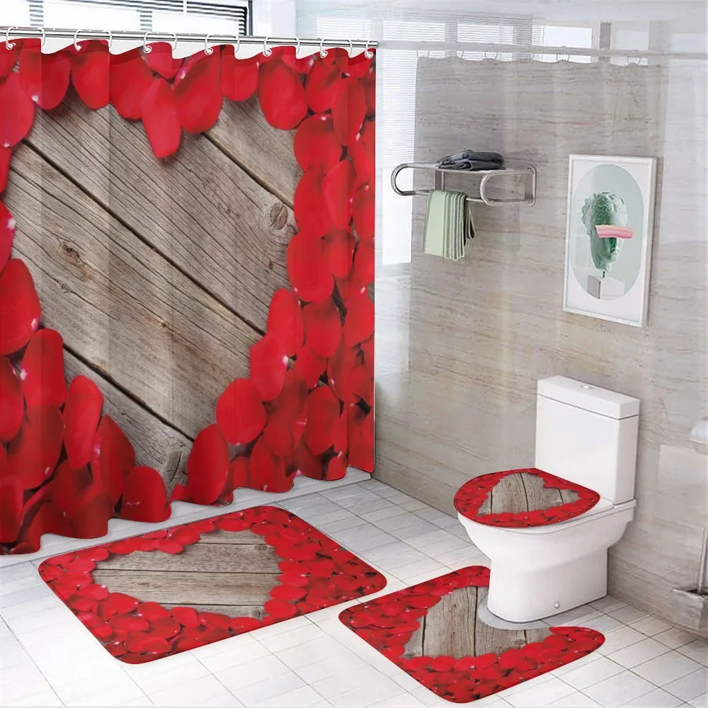 Vibrant Petals Heart Shape — Your design