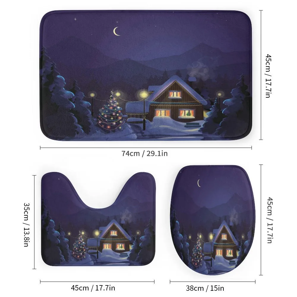 Winter Home and Tree — Detail 1