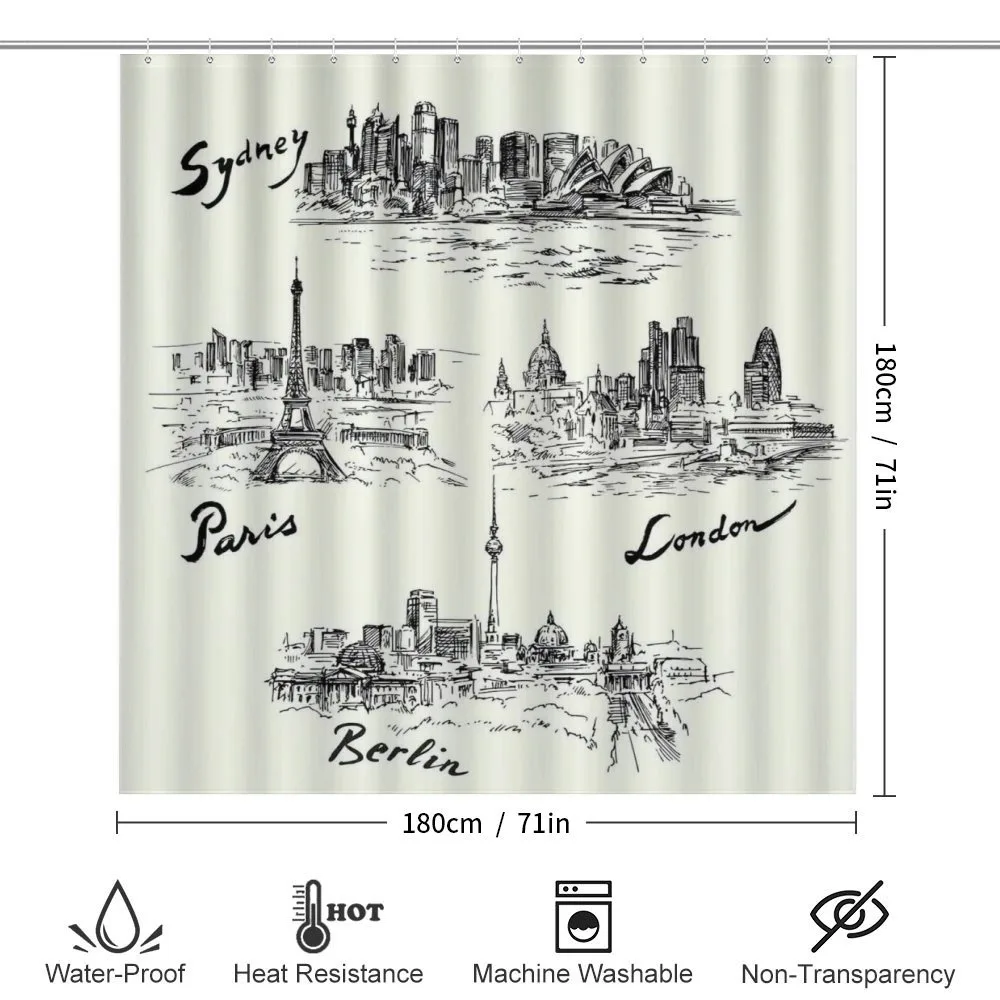 World's Famous Cities — Detail 2