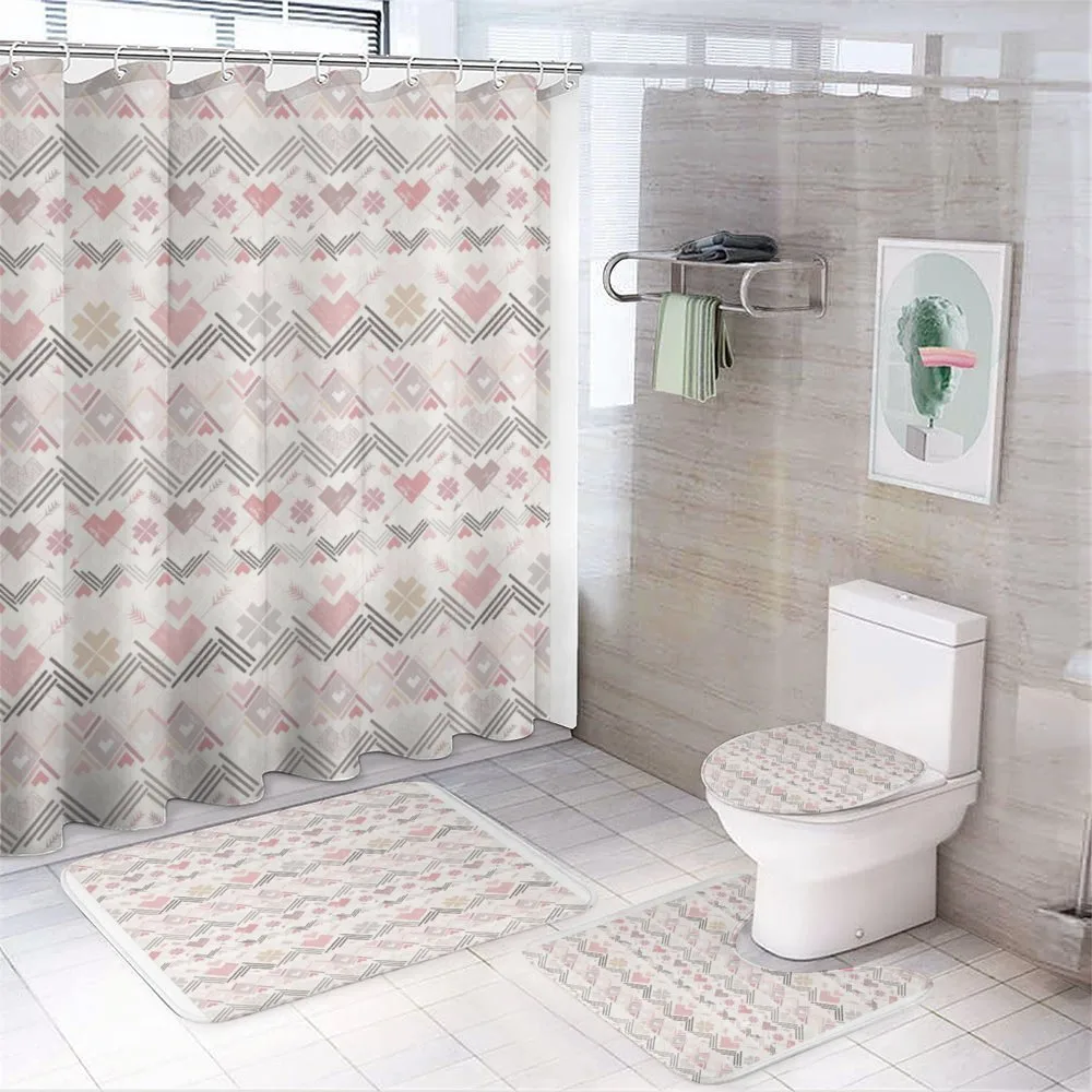 Aztec Hearts Geometric — Your design