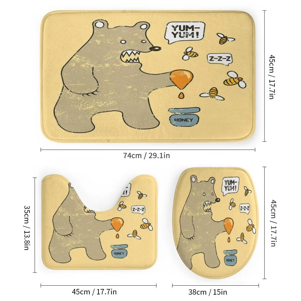 Bear Bees Honey Comic — Detail 1