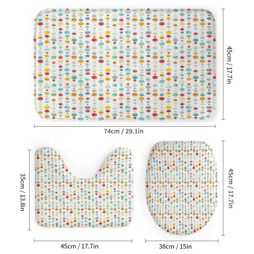 Colorful Large Dots — Detail 1