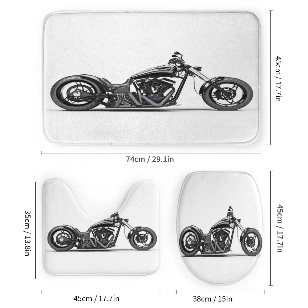 Custom Motorcycle — Detail 1