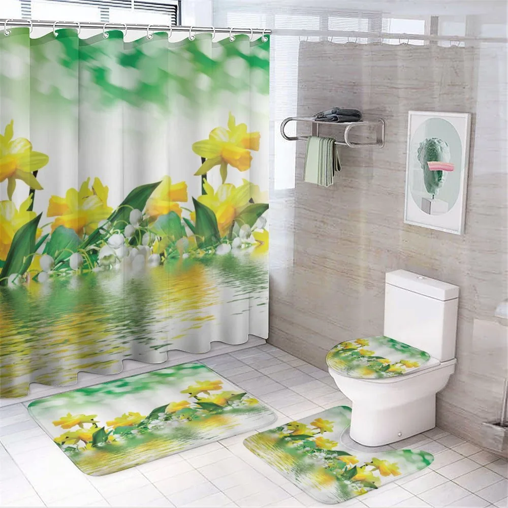 Daffodil Garden Art on Water — Your design
