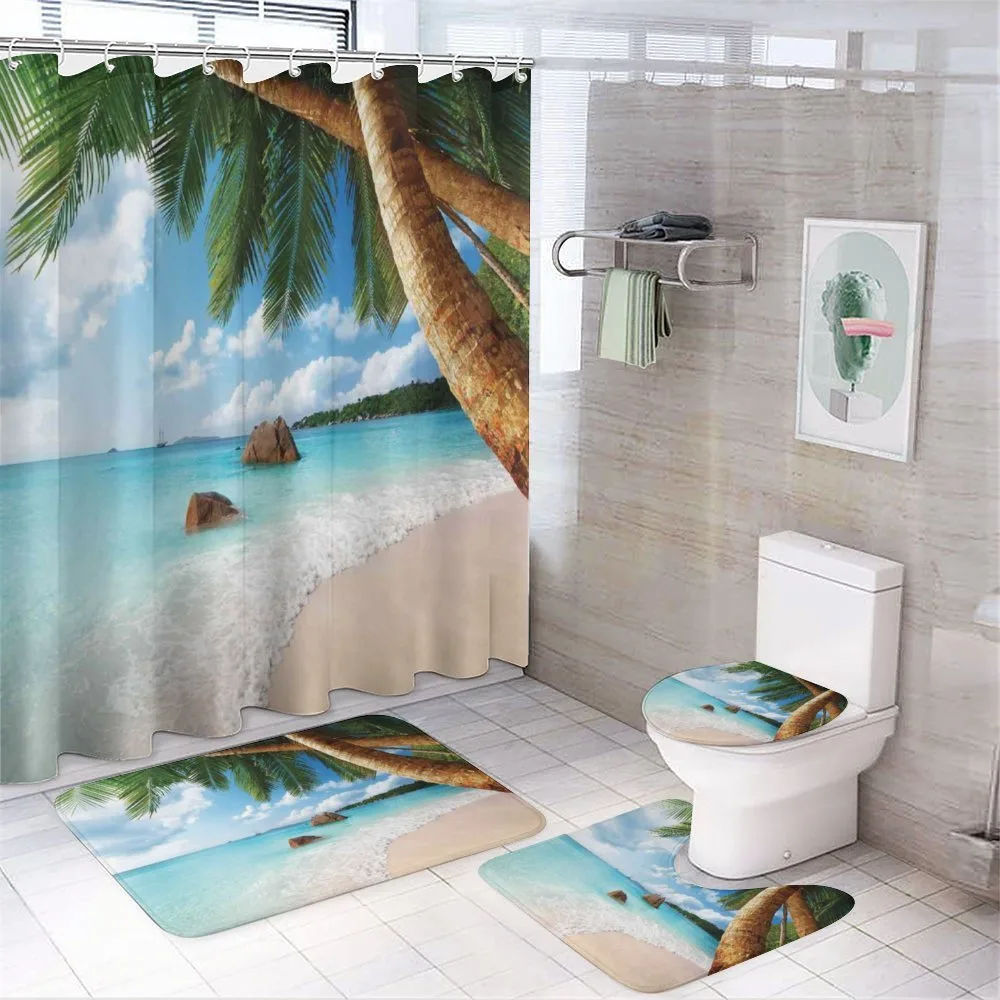 Exotic Palm Tree Ocean — Your design
