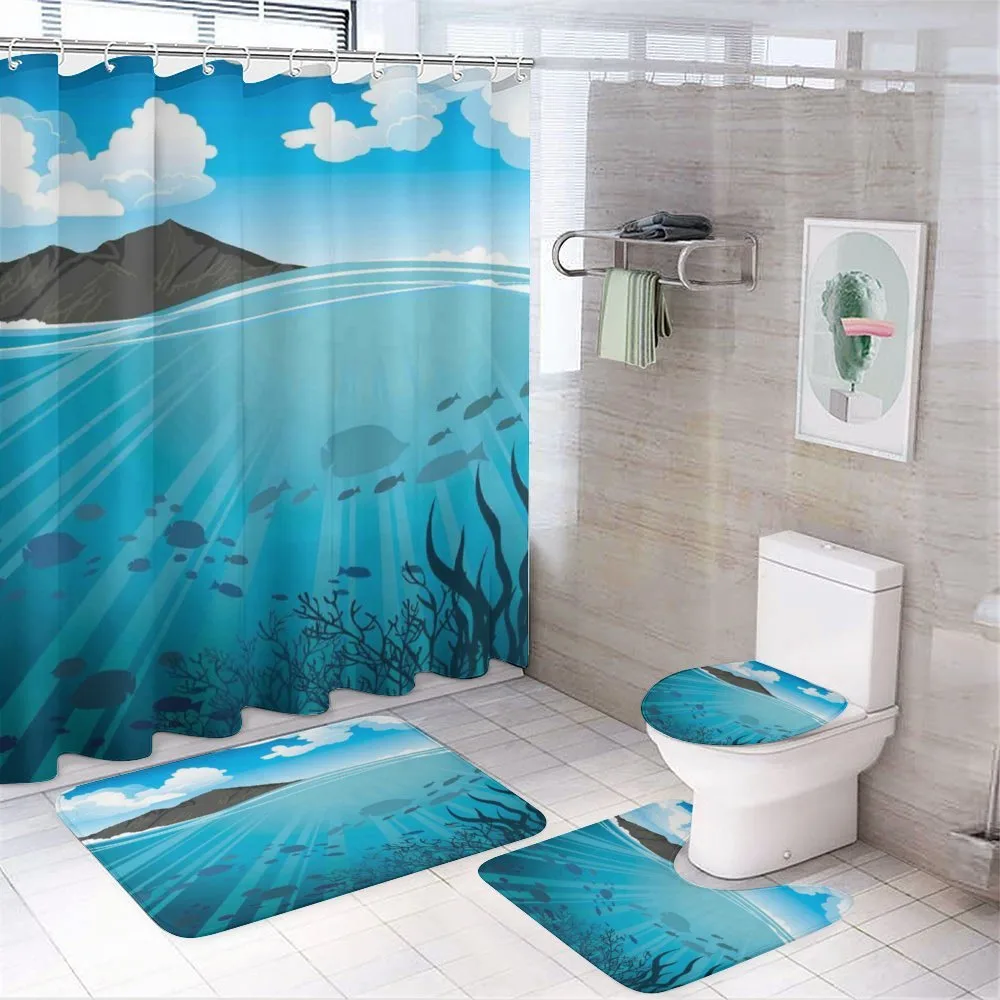 Fishes Sea Mountain — Your design