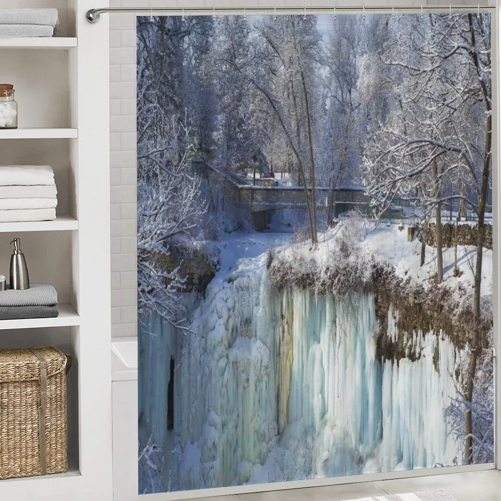 Frozen Minnehaha Fall — Detail 4