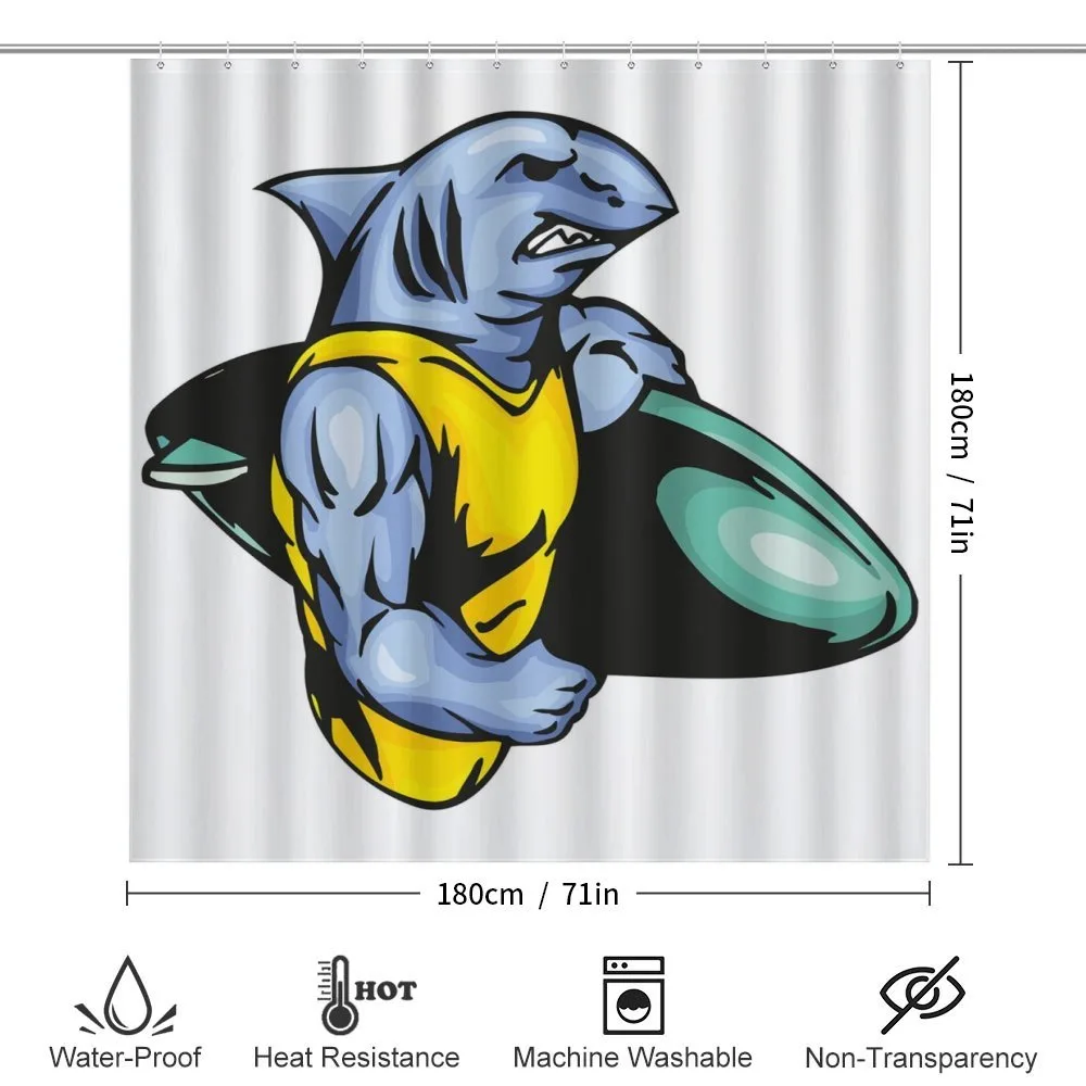 Grumpy Surfer Muscle Body — Detail 2