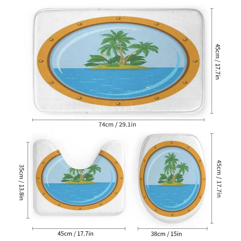 Island View Palm Trees — Detail 1