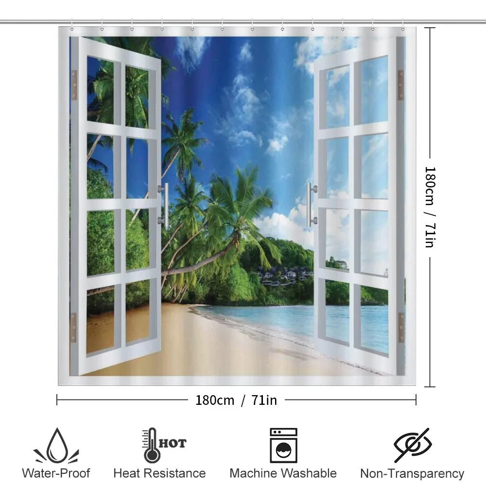 Lush Green Window View — Detail 2