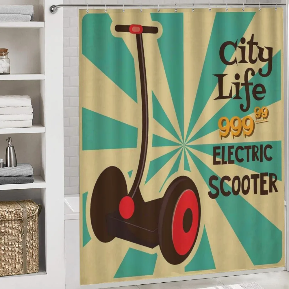 Pop Art Scooter Retro — Detail 4